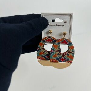 Chloe Accessory Women’s Wooden Boho Lightweight Dangle Earrings